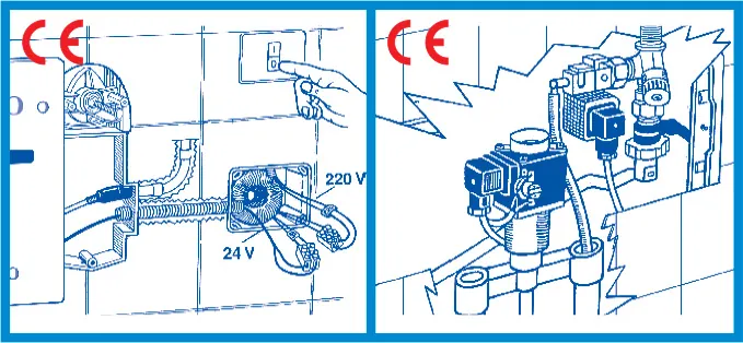 Cassetta incasso Pucci 10 litri Tronic – disegno tecnico con quote