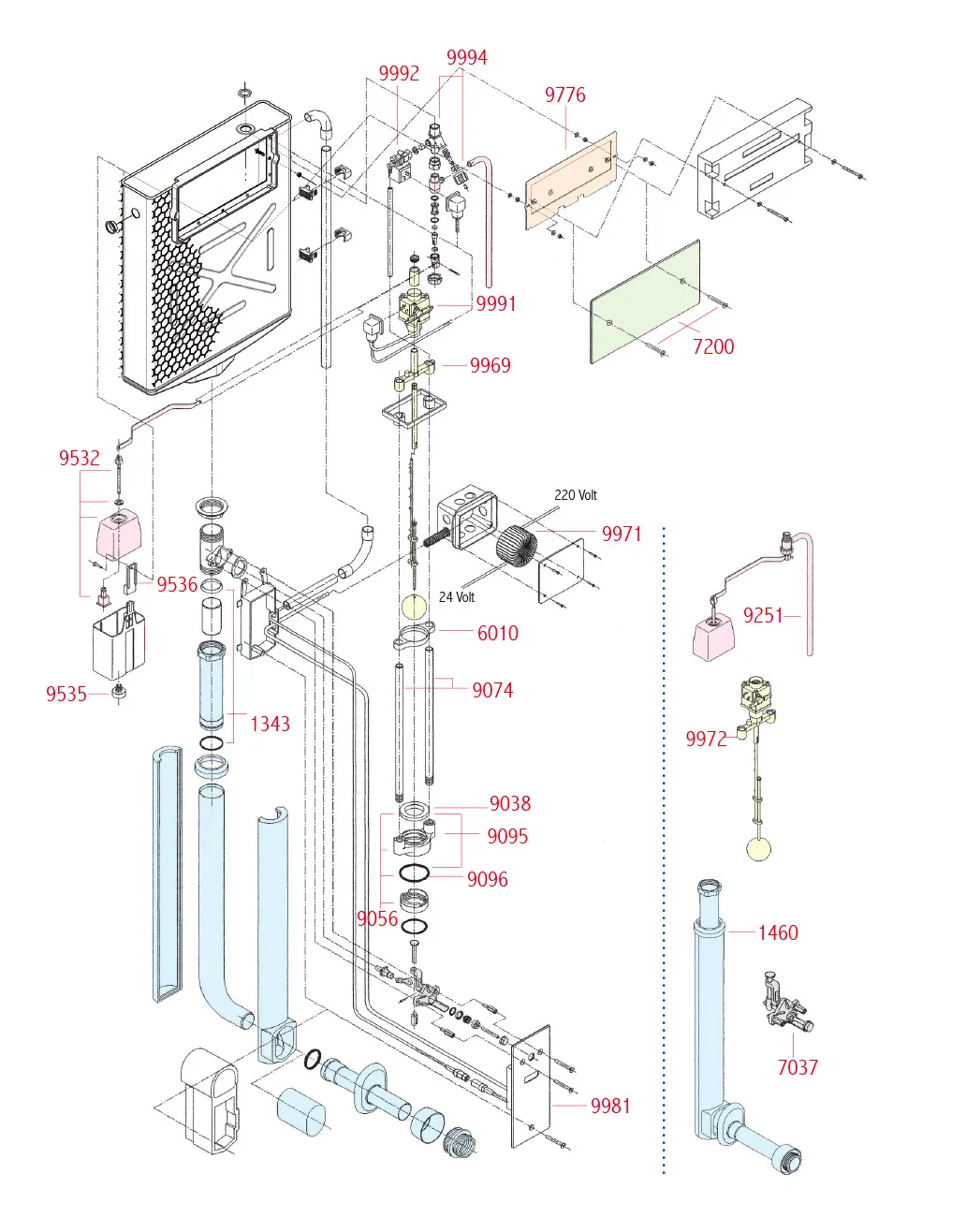 Pucci Tronic 10 l (1990-2020) cistern
